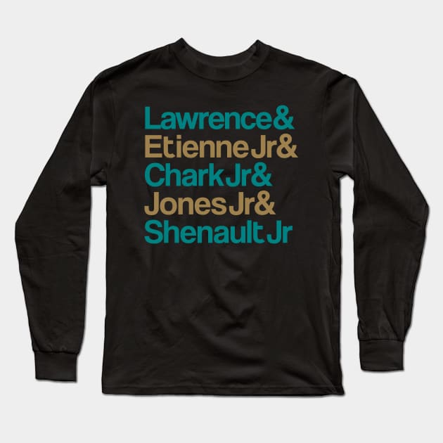 Duuuval 2021 Jaguars Bounce Back Season! Long Sleeve T-Shirt by BooTeeQue